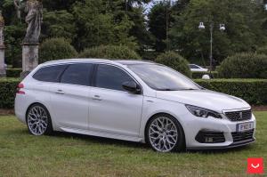 Peugeot 308 SW GT on Vossen Wheels (HF-2) 2019 года